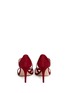 Back View - Click To Enlarge - GIORGIO ARMANI BEAUTY - Crystal suede sandals