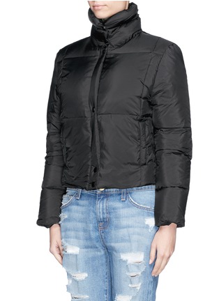 Front View - Click To Enlarge - SANDRO - 'Malka' short puffer jacket