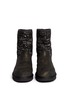 Figure View - Click To Enlarge - UGG - 'Lyla' sequin knit sheepskin boots