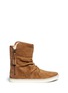 Main View - Click To Enlarge - UGG - 'Becky' zip suede boots