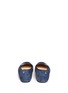 Back View - Click To Enlarge - UGG - 'Alloway' crystal bow suede slip-ons