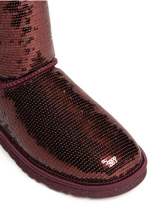 Detail View - Click To Enlarge - UGG - 'Classic Short Sparkles' sequin boots