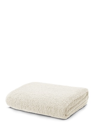 Main View - Click To Enlarge - ABYSS - Super Pile bath sheet — Ivory