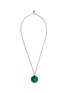 Main View - Click To Enlarge - SAMUEL KUNG - Diamond jade disc pendant necklace