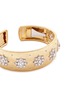 Detail View - Click To Enlarge - BUCCELLATI - Diamond floral 18k yellow gold cuff