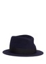 Main View - Click To Enlarge - MAISON MICHEL - 'Jim' swirl rabbit furfelt fedora hat