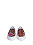 Front View - Click To Enlarge - JOSHUA SANDERS - 'Namibia' tribal embroidered slip-on sneakers