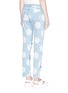 Back View - Click To Enlarge - STELLA MCCARTNEY - 'Thanks Girls' slogan embroidered polka dot print jeans