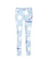 Main View - Click To Enlarge - STELLA MCCARTNEY - 'Thanks Girls' slogan embroidered polka dot print jeans