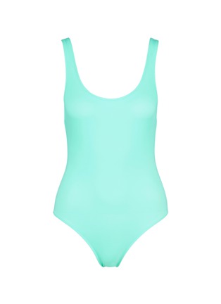 Main View - Click To Enlarge - SOLID & STRIPED - 'Anne-Marie' one-piece swimsuit