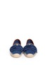 Front View - Click To Enlarge - TORY BURCH - 'Shaw' tiered fringe denim espadrilles