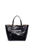 Detail View - Click To Enlarge - ELIZABETH AND JAMES - 'Eloise' croc embossed leather tote