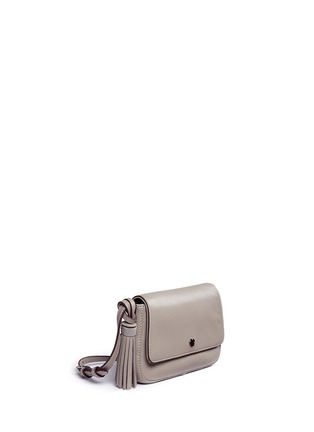 Detail View - Click To Enlarge - ELIZABETH AND JAMES - 'Cynnie' flap front leather crossbody bag