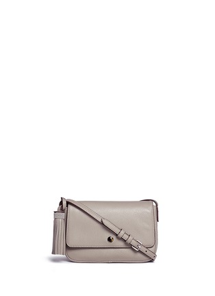 Main View - Click To Enlarge - ELIZABETH AND JAMES - 'Cynnie' flap front leather crossbody bag
