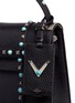 Detail View - Click To Enlarge - VALENTINO GARAVANI - 'My Rockstud Rolling' small cabochon stud leather bag
