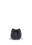 Detail View - Click To Enlarge - VALENTINO GARAVANI - 'Native Couture' cabochon stud leather bucket bag
