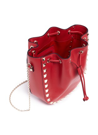  - VALENTINO GARAVANI - 'Rockstud' leather bucket bag