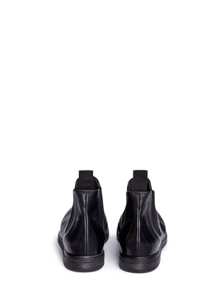 Back View - Click To Enlarge - MARSÈLL - 'Zucca' leather Chelsea boots