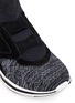 Detail View - Click To Enlarge - ATHLETIC PROPULSION LABS - 'Cielo' metallic leather trim Techloom sneakers