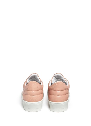 Back View - Click To Enlarge - FILLING PIECES - 'Cleo' leather low top sneakers