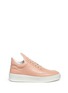 Main View - Click To Enlarge - FILLING PIECES - 'Cleo' leather low top sneakers