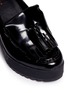 Detail View - Click To Enlarge - ATELJÉ 71 - 'Anja' patent box calf leather platform loafers