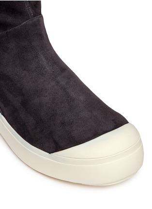 Detail View - Click To Enlarge - ATELJÉ 71 - 'Embla' stretch suede sneaker boots