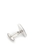 Detail View - Click To Enlarge - LANVIN - Stripe onyx stone cufflinks