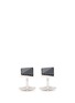 Main View - Click To Enlarge - LANVIN - Stripe onyx stone cufflinks