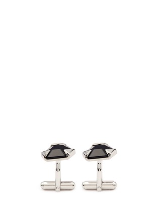 Main View - Click To Enlarge - LANVIN - Onyx stone cufflinks
