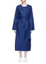 Main View - Click To Enlarge - FFIXXED STUDIOS - 'Out' belted cotton-tencel dress