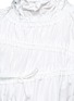 Detail View - Click To Enlarge - ANGEL CHEN - Drawstring gathered turtleneck top