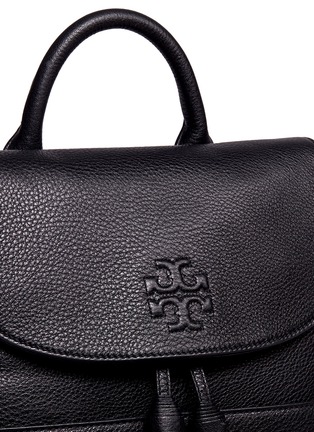 Detail View - Click To Enlarge - TORY BURCH - 'Thea' leather backpack