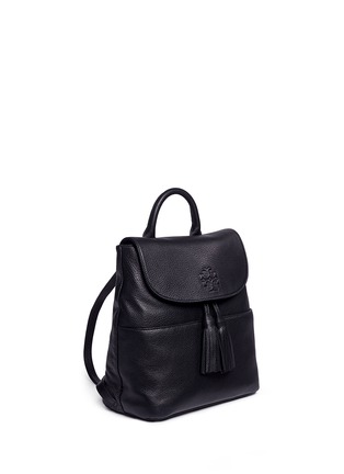 Front View - Click To Enlarge - TORY BURCH - 'Thea' leather backpack