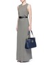 Figure View - Click To Enlarge - TORY BURCH - 'Britten' small pebbled leather chain tote