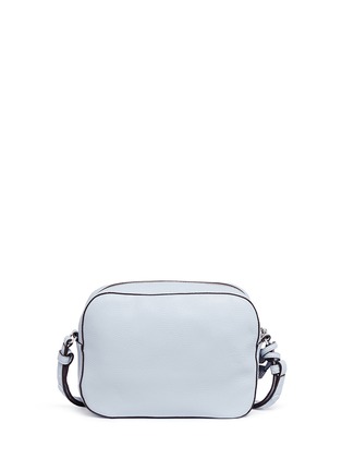 Back View - Click To Enlarge - TORY BURCH - 'Thea' pebbled leather crossbody tassel bag