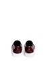 Back View - Click To Enlarge - TORY BURCH - 'Lennon' patent leather skate slip-ons