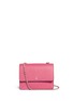 Main View - Click To Enlarge - TORY BURCH - 'Robinson' convertible saffiano leather chain bag