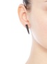 Figure View - Click To Enlarge - EDDIE BORGO - Crystal pavé spike drop earrings