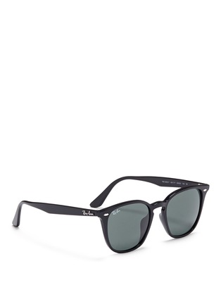 Figure View - Click To Enlarge - RAY-BAN - 'RB4258' acetate square sunglasses