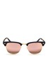 Main View - Click To Enlarge - RAY-BAN - Clubmaster Folding' acetate browline sunglasses
