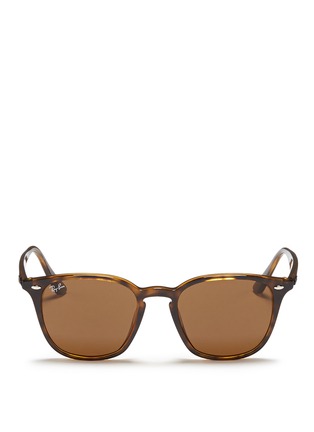 Main View - Click To Enlarge - RAY-BAN - RB4258' tortoiseshell acetate square sunglasses