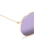 Detail View - Click To Enlarge - RAY-BAN - 'RB3548' metal hexagonal mirror sunglasses