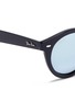 Detail View - Click To Enlarge - RAY-BAN - 'RB4261' round acetate mirror sunglasses