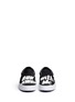 Front View - Click To Enlarge - VANS - x Baron Von Fancy 'Classic' canvas skate slip-ons
