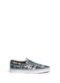 Main View - Click To Enlarge - VANS - 'Classic' plaid patchwork skate slip-ons