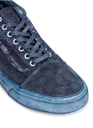 Detail View - Click To Enlarge - VANS - 'Old Skool Reissue' washed paisley print sneakers