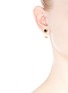 Figure View - Click To Enlarge - JOOMI LIM - 'Love Thorn' crystal floating spike stud earrings