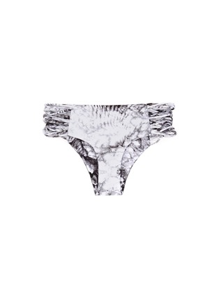 Main View - Click To Enlarge - MIKOH - 'Velzyland' strappy wave print skinny bikini bottoms