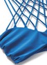 Detail View - Click To Enlarge - MIKOH - 'Kahala' crisscross lattice halter bikini top